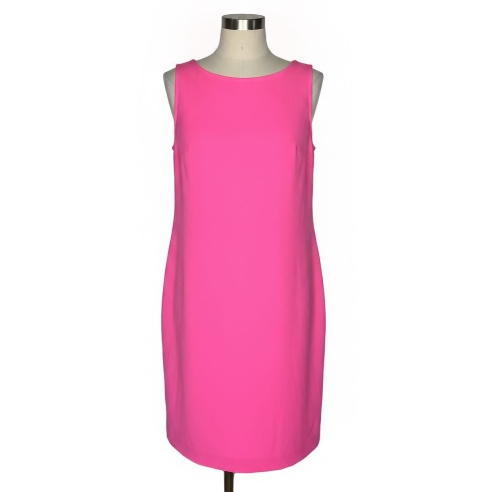Trina Turk Vela Aurora pink Dress Size 2 Womens barbiecore retro vacation mod